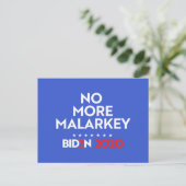 NIET MEER MALARKEY BRIEFKAART (Staand voorkant)