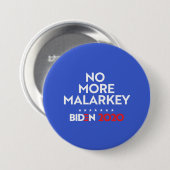 NIET MEER MALARKEY RONDE BUTTON 7,6 CM (Voorkant /achterkant)