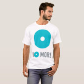 NIET MEER Mannen/Unisex-T-shirt T-shirt (Voorkant volledig)