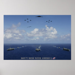 NIET MEER MET AMERIKA-Poster Poster