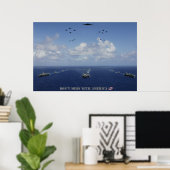 NIET MEER MET AMERIKA-Poster Poster (Thuiskantoor)