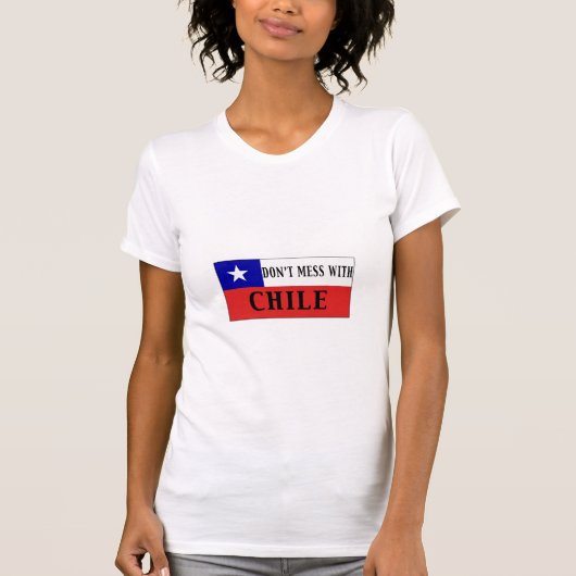 NIET MEER MET CHILE T-SHIRT (Voorkant)