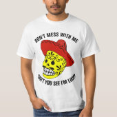 NIET MEER MET ME grappige Mexicaanse T-shirts (Voorkant)