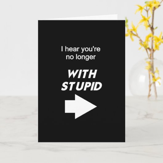 Niet meer met Stom Kaart (Gele Bloem)