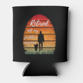 niet meer mijn probleem met pensioen blikjeskoeler (Voorkant)