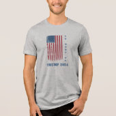 Niet meer naar BS Trump 2024 Tri-Blend Shirt (Voorkant)