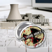 NIET MEER NUKES! NIET MEER TRAGEDY! RONDE BUTTON 5,7 CM