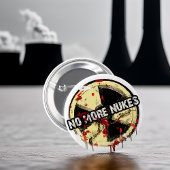 NIET MEER NUKES! NIET MEER TRAGEDY! RONDE BUTTON 5,7 CM