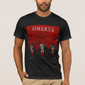 NIET MEER OMERTA MET DE REGERING T-SHIRT (Voorkant)