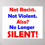 Niet meer SILENT! Poster (Voorkant)