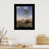 Niet meer te koop - Plus à verkoper Poster (Keuken)