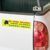 NIET MEER WALKER BUMPERSTICKER (Op Truck)