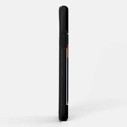  "Niet mengen" iPhone case (Achterkant/rechts)