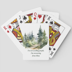 Niet Mensen Vermijden Die Ik Van Ze Herstel Pokerkaarten