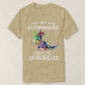 Niet met Bartesaurus Bartender pa Fath T-shirt (Design voorkant)