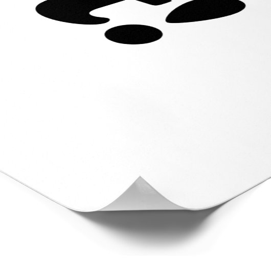 Niet met de Engelse hornist. Poster (Hoek)