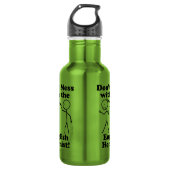 Niet met de Engelse hornist. Waterfles (Voorkant)