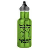 Niet met de Harmonica Player Waterfles (Rechts)