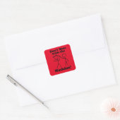 Niet met de Sticker van het Musiciaanse plein. (Envelop)