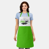 Niet met de Vegan Chef () Schort (Gedragen)