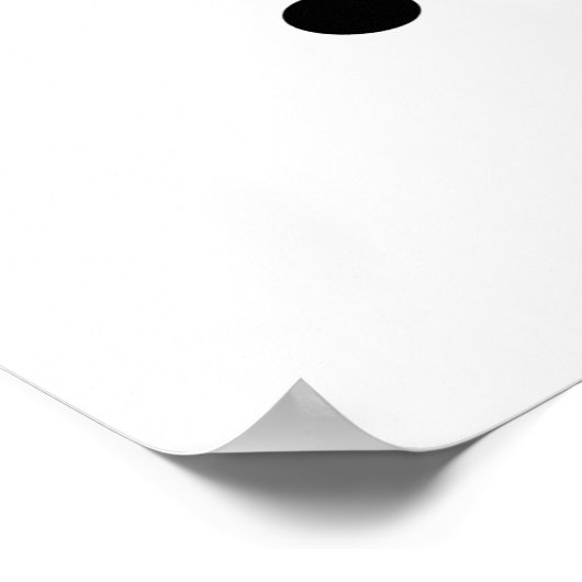 Niet met de zanger poster (Hoek)