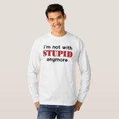 Niet met dom t-shirt (Voorkant volledig)