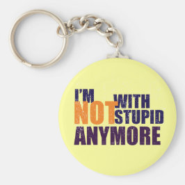 Niet met een stomme Sleutelhanger