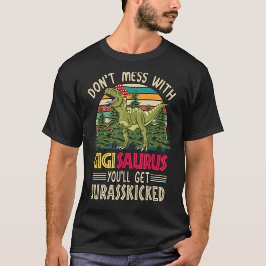 Niet met Gigisaurus... je krijgt Jurasskip T-shirt (Voorkant)