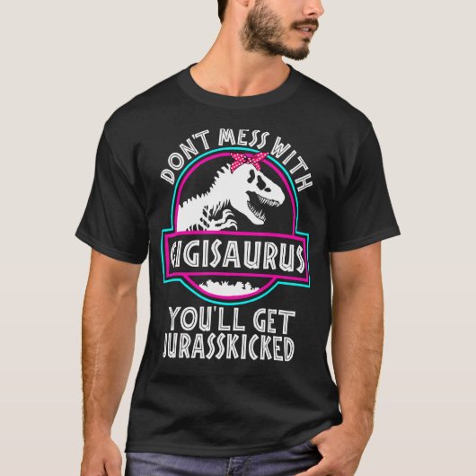 Niet met Gigisaurus... je krijgt Jurasskip T-shirt (Voorkant)