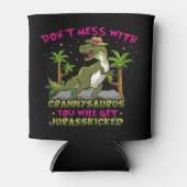 Niet met Grannysaurus Koelbox Blikjeskoeler (Voorkant)