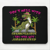 Niet met Grannysaurus Muismat (Voorkant)