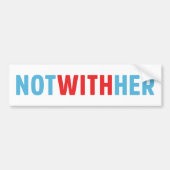 Niet met haar bumpersticker (Voorkant)