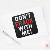Niet met me breken! - Vierkante Stickers (6/vel) (Envelop)