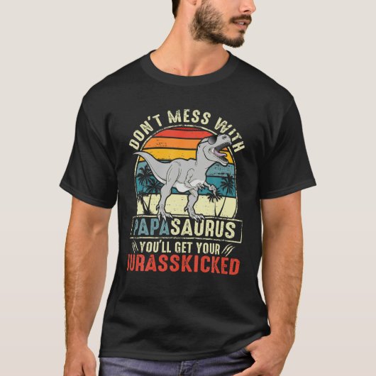Niet met Papasaurus... je krijgt Jurasskip T-shirt (Voorkant)
