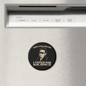Niet mij de schuld geven, ik heb op Kim Jong Il Ma Magneet (Insitu (Vaatwasser))