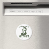 Niet mij de schuld geven, ik heb op Kim Jong Il Ma Magneet (Insitu (Vaatwasser))
