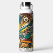 Niet mijn aap" Waterfles (Achterkant)