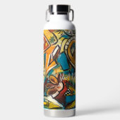 Niet mijn aap" Waterfles (Voorkant)