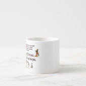 Niet mijn apen, niet mijn Circus Espresso Kop (Voorkant)