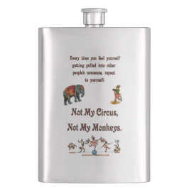 Niet mijn apen, niet mijn Circus Flacon