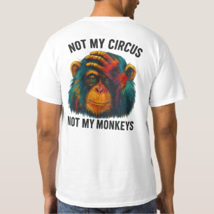 NIET MIJN APEN T-SHIRT