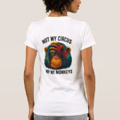 NIET MIJN APEN T-SHIRT (Achterkant)