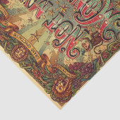 Niet mijn apen! Vintage Circus Extravaganza Tissuepapier (Detail)