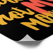 Niet mijn Circus 11 x 8,5 inch, Poster papier (Mat (Hoek)