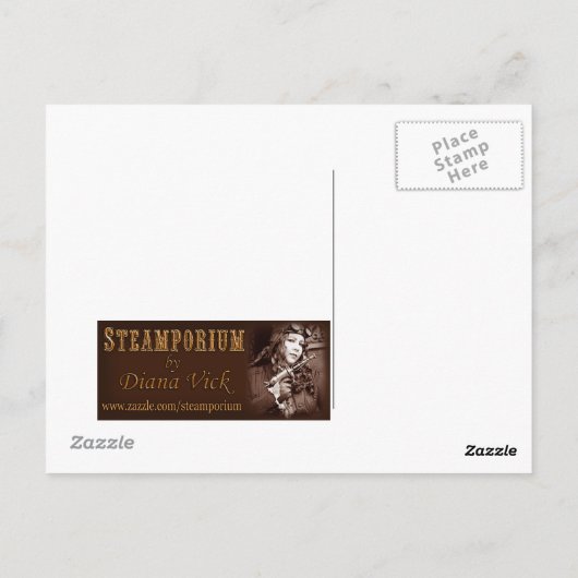 Niet mijn Circus Briefkaart (Achterkant)