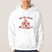 Niet mijn Circus Hoodie (Voorkant)