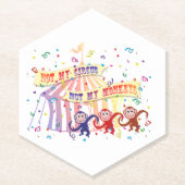 Niet mijn Circus... Kartonnen Onderzetters (Voorkant)