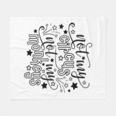 Niet mijn Circus, mijn apen... grappige mam politi Fleece Deken (Voorkant (Horizontaal))