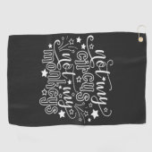 Niet mijn Circus, mijn apen... grappige mam politi Golfhanddoek (Horizontaal)