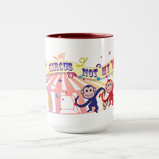 Niet mijn Circus... Mok (Midden)